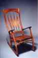 Bentwood Rocking Chair, Front View