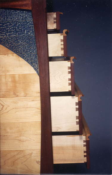 Chest of Drawers, Joinery Detail