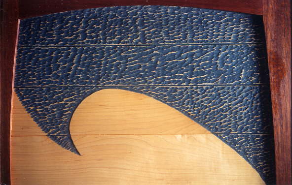 Chest of Drawers, Wave Detail